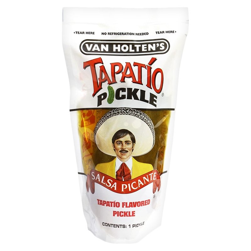 VAN HOLTENS Jumbo Tapatio Pouched Pickle - SweetieShop
