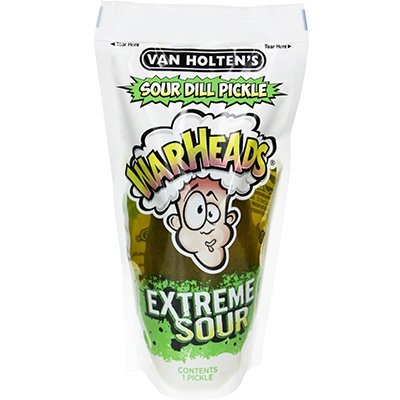 VAN HOLTENS x Warheads Extreme Sour Pickle | Jumbo - SweetieShop