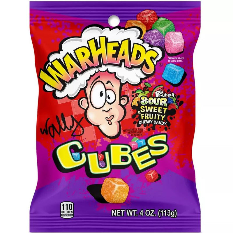 WARHEADS Cubes | 141g - SweetieShop