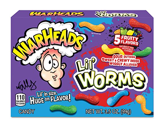 WARHEADS Lil Worms | Video Box - SweetieShop